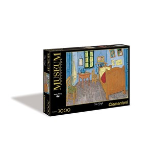 Clementoni (33535) - Vincent van Gogh: "Bedroom in Arles" - 3000 Teile Puzzle