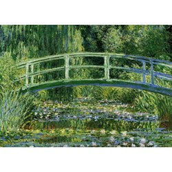 Grafika Kids (00093) - Claude Monet: "Water Lilies and the Japanese bridge, 1897-1899" - 24 Teile Puzzle