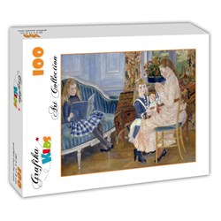 Grafika Kids (00184) - Pierre-Auguste Renoir: "Children's Afternoon at Wargemont, 1884" - 100 Teile Puzzle