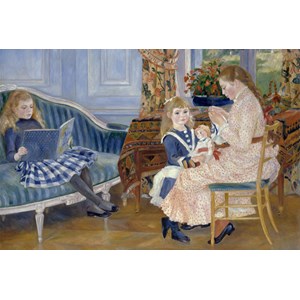 Grafika Kids (00184) - Pierre-Auguste Renoir: "Children's Afternoon at Wargemont, 1884" - 100 Teile Puzzle