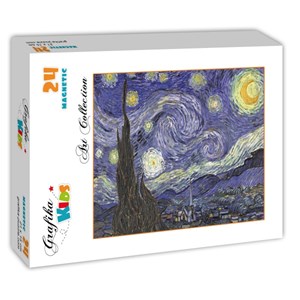 Grafika Kids (00210) - Vincent van Gogh: "Vincent van Gogh, 1889" - 24 Teile Puzzle