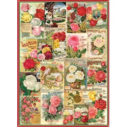 Eurographics (6000-0810) - "Rosen, Saatgutkatalog" - 1000 Teile Puzzle