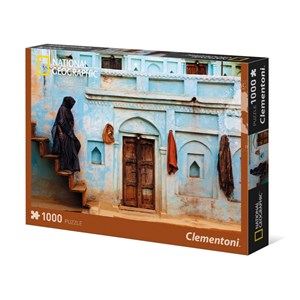 Clementoni (39311) - "Pastel Facade" - 1000 Teile Puzzle