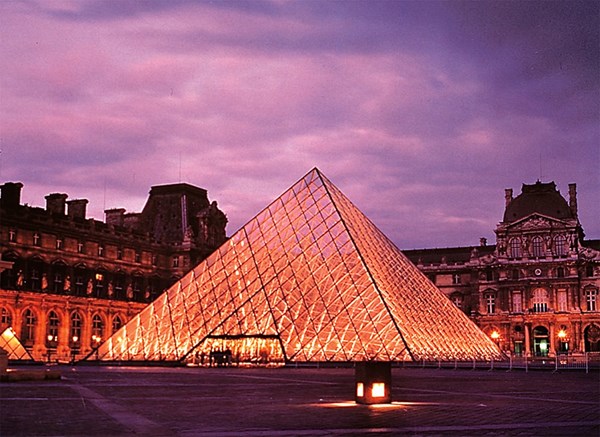 Tomax Puzzles (50-012) - "Louvre Pyramid, Paris" - 500 Teile Puzzle
