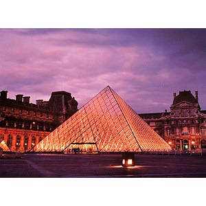 Tomax Puzzles (50-012) - "Louvre Pyramid, Paris" - 500 Teile Puzzle