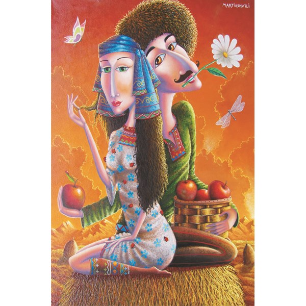 Gold Puzzle (61314) - "Rendezvous im August" - 1000 Teile Puzzle