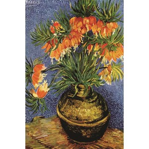 Gold Puzzle (60911) - Vincent van Gogh: "Kaiserkronen in einer Kuupfervase" - 1000 Teile Puzzle