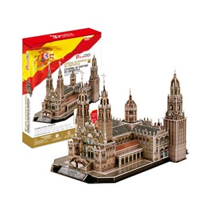 Cubic Fun (MC184H) - "Catedral de Santiago de Compostela" - 101 Teile Puzzle