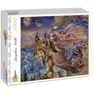 Grafika (00894) - Josephine Wall: "Flight of the Lynx" - 1000 Teile Puzzle