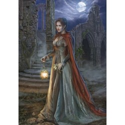 Grafika (00966) - Cris Ortega: "Waiting in the Dark" - 1000 Teile Puzzle