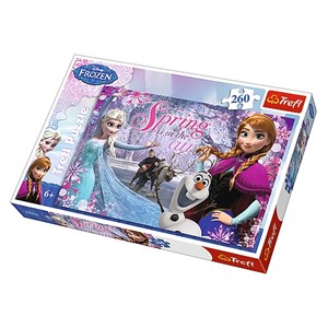 Trefl (13195) - "The Snow Queen, Spring is in the Air" - 260 Teile Puzzle