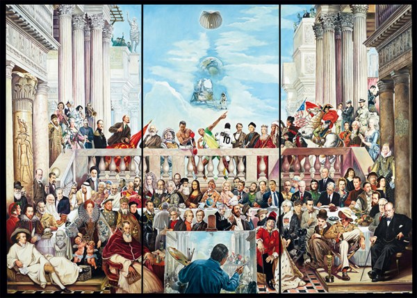 Schmidt Spiele (59270) - Renato Casaro: "So vergeht der Ruhm der Welt" - 3000 Teile Puzzle