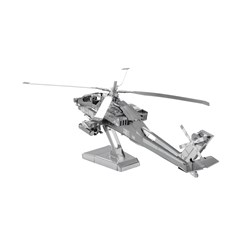 Metal Earth (Metal-Earth-MMS083) - "Apache AH-64" - 20 Teile Puzzle