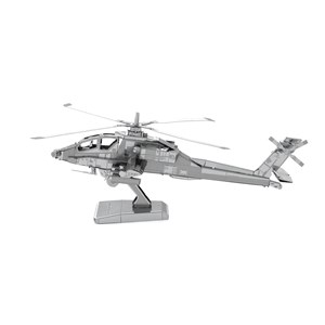 Metal Earth (Metal-Earth-MMS083) - "Apache AH-64" - 20 Teile Puzzle