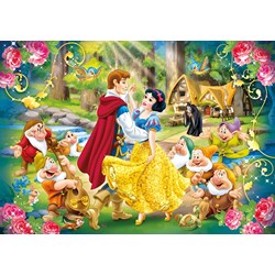 Clementoni (24469) - "Schneewittchen und die sieben Zwerge" - 24 Teile Puzzle