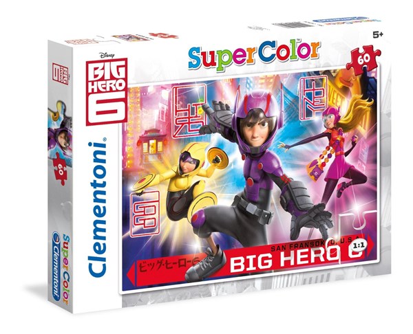 Clementoni (26926) - "Big Hero" - 60 Teile Puzzle