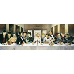 Schmidt Spiele (57291) - Renato Casaro: "Dinner der Berühmten" - 1000 Teile Puzzle