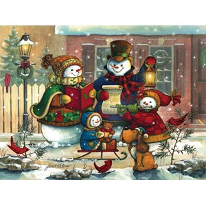 Cobble Hill (54583) - Janet Stever: "Weihnachtslied" - 400 Teile Puzzle