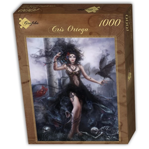 Grafika (T-00013) - Cris Ortega: "Shadowness" - 1000 Teile Puzzle