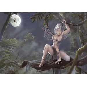 Grafika (T-00015) - Cris Ortega: "Spiders Soul Aracne" - 1000 Teile Puzzle