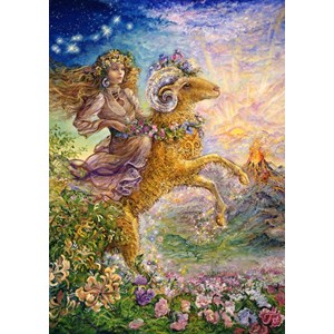 Grafika (T-00031) - Josephine Wall: "Sternzeichen Widder" - 1000 Teile Puzzle