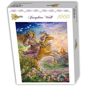 Grafika (T-00031) - Josephine Wall: "Sternzeichen Widder" - 1000 Teile Puzzle