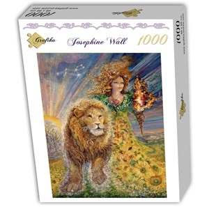 Grafika (T-00035) - Josephine Wall: "Sternzeichen Löwe" - 1000 Teile Puzzle
