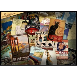 Grafika (T-00041) - "Vintage Poster" - 1000 Teile Puzzle