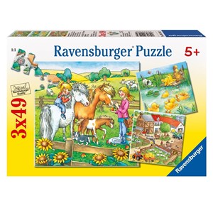 Ravensburger (09293) - "Bauernhoftiere" - 49 Teile Puzzle