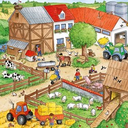 Ravensburger (09293) - "Bauernhoftiere" - 49 Teile Puzzle
