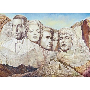 Schmidt Spiele (59310) - Renato Casaro: "Mount Hollywood" - 1500 Teile Puzzle