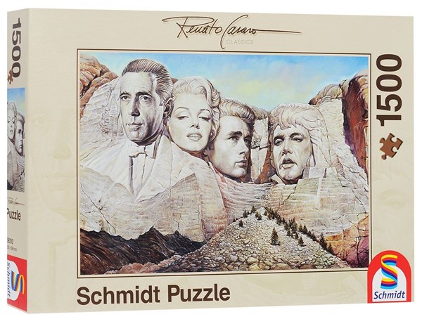 Schmidt Spiele (59310) - Renato Casaro: "Mount Hollywood" - 1500 Teile Puzzle