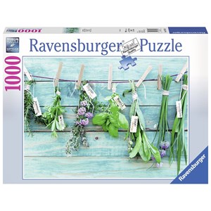 Ravensburger (19612) - "Kräutergarten" - 1000 Teile Puzzle
