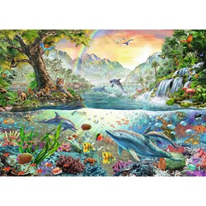 Ravensburger (19484) - "In Paradise" - 1000 Teile Puzzle
