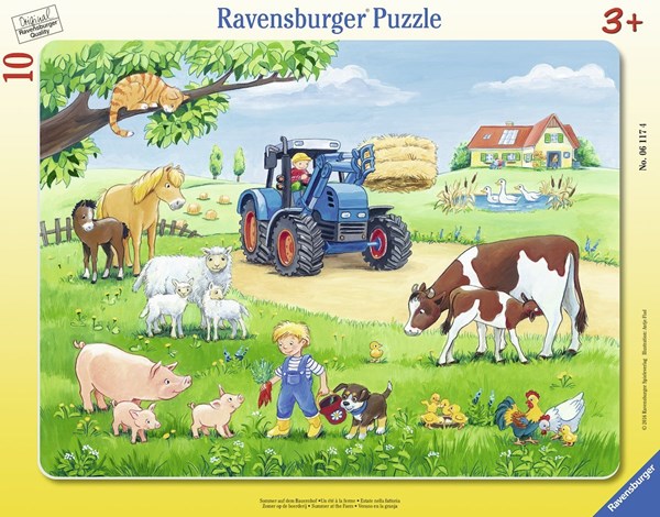 Ravensburger (06117) - "Farm Animals" - 10 Teile Puzzle