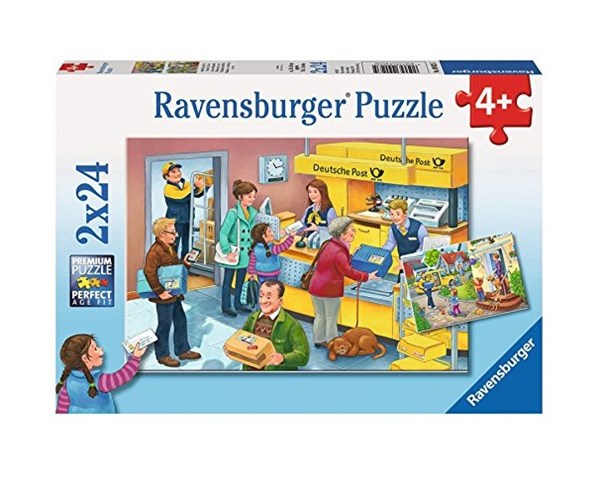 Ravensburger (09023) - "The Busy Post Office" - 24 Teile Puzzle