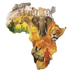Ravensburger (16157) - "Africa" - 1114 Teile Puzzle