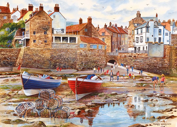 Gibsons (G6189) - Terry Harrison: "Robin Hood's Bay" - 1000 Teile Puzzle