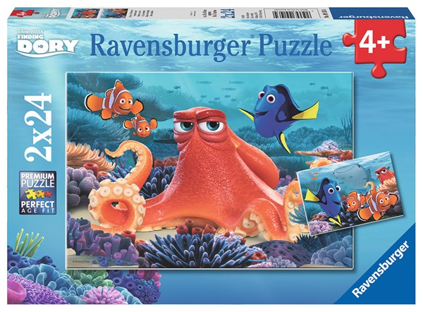 Ravensburger (09103) - "Findet Dory - Immer schwimmen" - 24 Teile Puzzle