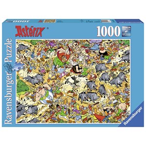 Ravensburger (19163) - "Wildschweinjagd" - 1000 Teile Puzzle
