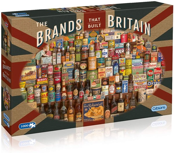 Gibsons (G7073) - Robert Opie: "The Brands That Build Britain" - 1000 Teile Puzzle
