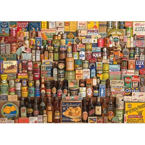 Gibsons (G7073) - Robert Opie: "The Brands That Build Britain" - 1000 Teile Puzzle