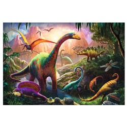 Trefl (16277) - "Welt der Dinosaurier" - 100 Teile Puzzle