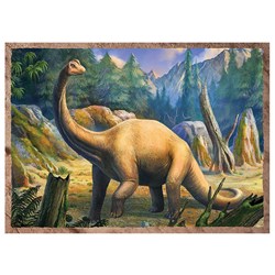 Trefl (34249) - "Dinosaurs" - 35 48 54 70 Teile Puzzle