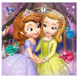 Trefl (34814) - "Prinzessin Sofia die Erste, Sofia und ihre Freunde" - 20 36 50 Teile Puzzle