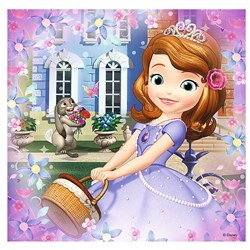 Trefl (34814) - "Prinzessin Sofia die Erste, Sofia und ihre Freunde" - 20 36 50 Teile Puzzle
