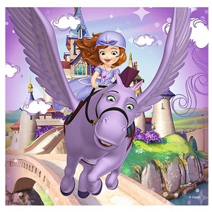 Trefl (34814) - "Prinzessin Sofia die Erste, Sofia und ihre Freunde" - 20 36 50 Teile Puzzle