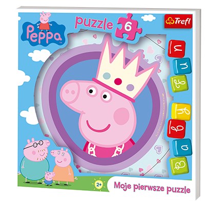 Trefl (36116) - "Peppa Pig" - 6 Teile Puzzle