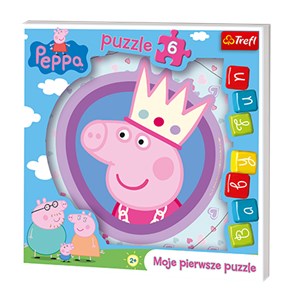 Trefl (36116) - "Peppa Pig" - 6 Teile Puzzle
