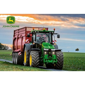 Schmidt Spiele (56043) - "John Deere, 8370R" - 60 Teile Puzzle